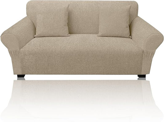Loveseat Slipcover with 2 Pillow Cover