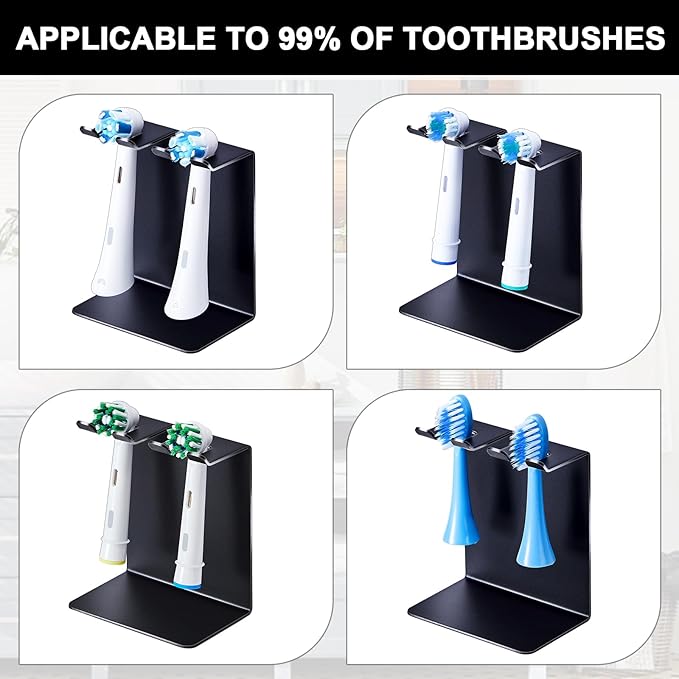 Electric Toothbrush Head Holder, Tooth Brushing Holder, Wall Mounted Toothbrush