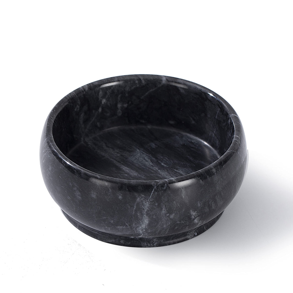 CM CHIC MONDAY 4.72 Inch Decorative Bowls - Natural Marble Key, Coffee Table Centerpiece, Soap Serving, Incense Burner, Smudge Bowl