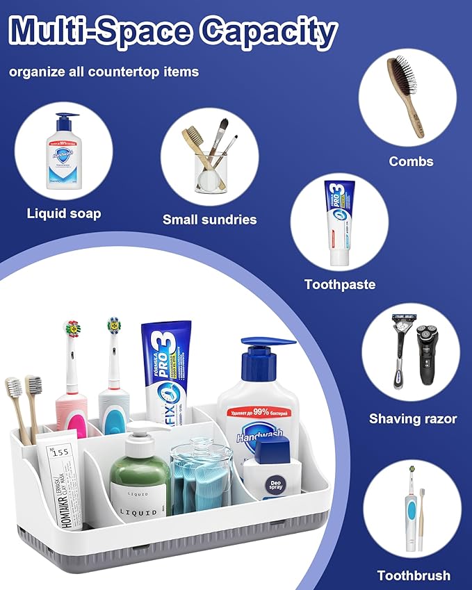 Bathroom Counter Organizer and Storage