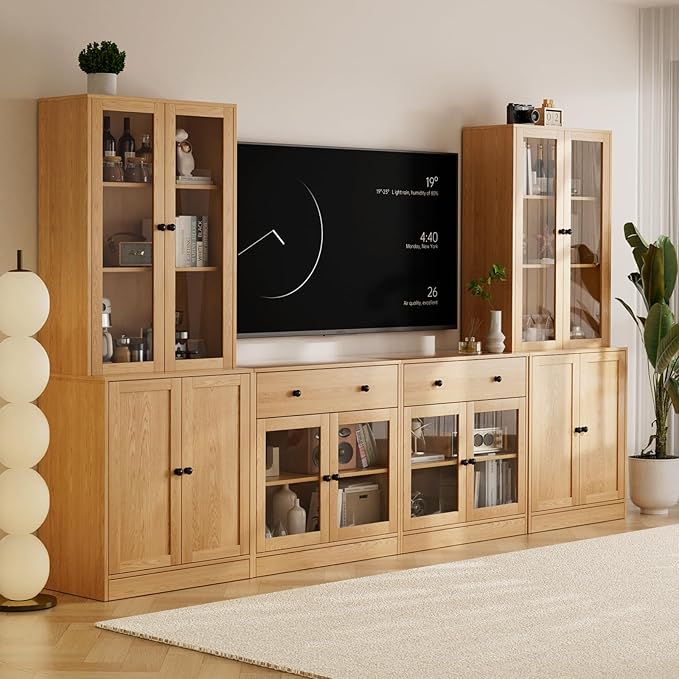 TUSY 71" TV Stand Storage Set