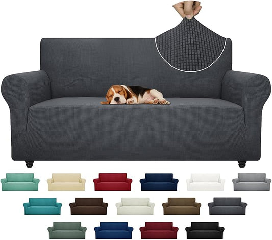 ZNSAYOTX Super Stretch Couch Cover Universal Sofa Covers