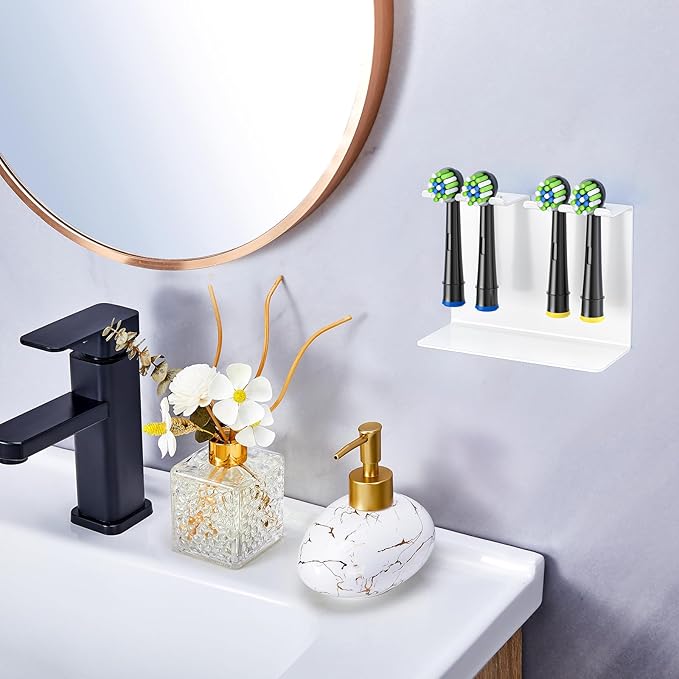 Electric Toothbrush Head Holder, Tooth Brushing Holder, Wall Mounted Toothbrush