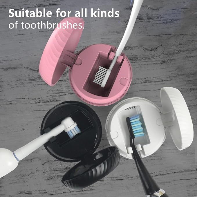 iHave Toothbrush Sanitizer Holder: Auto-Cycle UV Disinfection & Magnetic