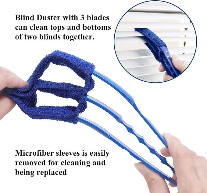 Hiware Window Blind Cleaner Duster Brush