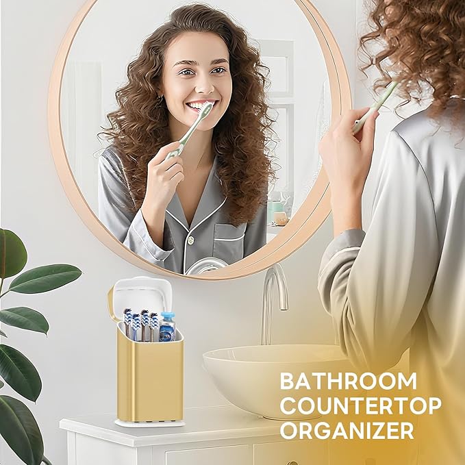 Toothbrush Holder with Cover