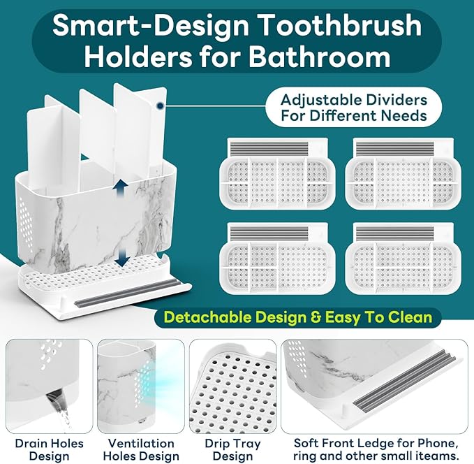 Toothbrush Holders, Toothbrush Caddy