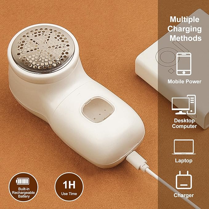 Fabric Shaver Lint Remover Sweater Shavers to Remove Pilling, Rechargeable
