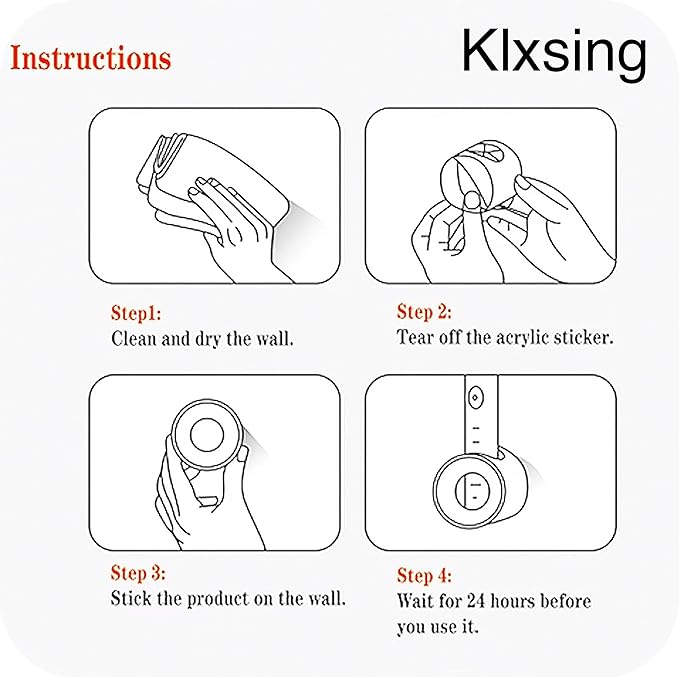 Electric Toothbrush Holder for Bathroom, Wall Mounted for Shower Space-Saving