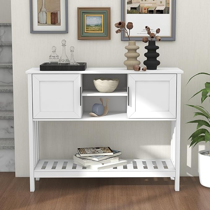 TaoHFE White Console Table