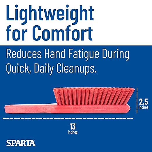 SPARTA Handheld Soft Counter Brush 8 Inch Bristle Span, Countertops, and