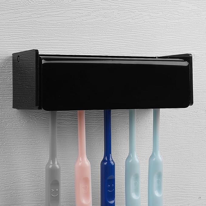 5 Slots Wall Mount Toothbrush Holder