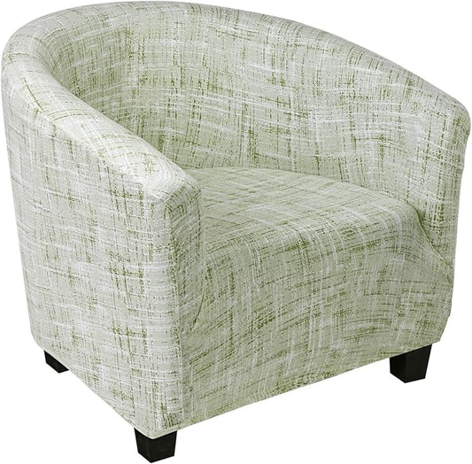 SearchI Club Chair Slipcover Stretch Barrel Chair Covers Printed Tub Chair