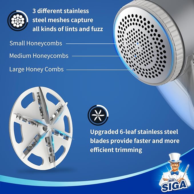 MR.SIGA Fabric Shaver and Lint Remover