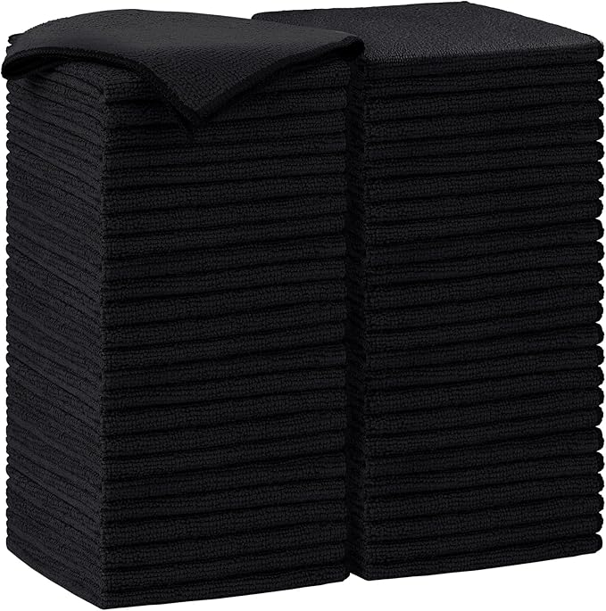 AIDEA Microfiber Cleaning Cloth-50PK, Soft Microfiber Towels