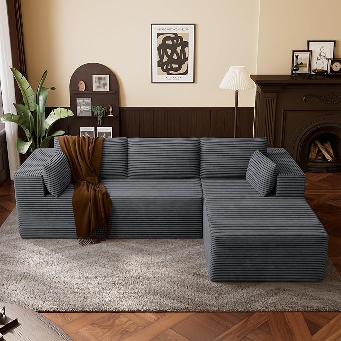 106" Cloud Sectional Boneless Couches