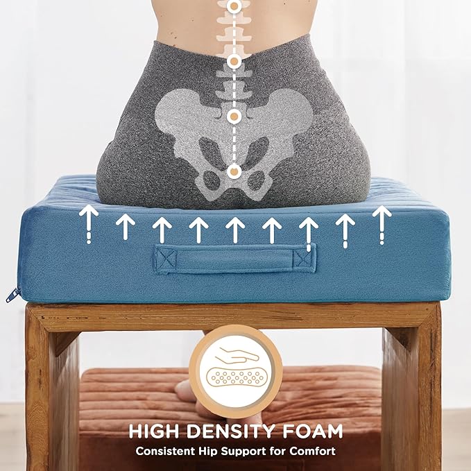 Codi Floor Cushions for Adults, Large Meditation Pillows