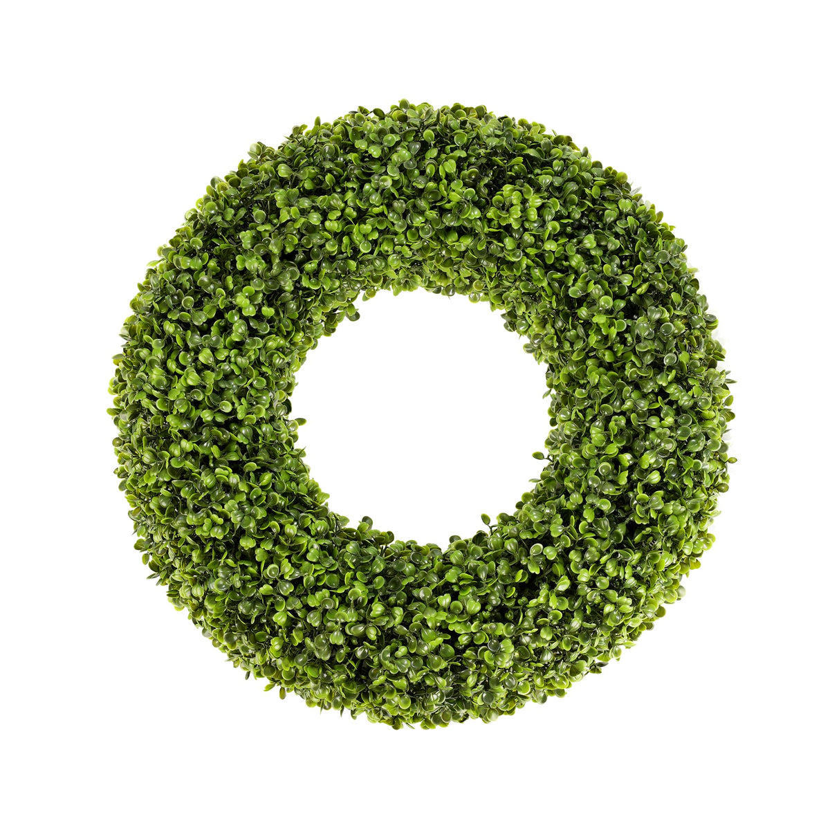 SEVENLOVE Boxwood Wreath,20inch Wreath for Front Door Greenery Wreath Outdoor/Indoor Green Home Round All Year Round Farmhouse St Patricks Day Decorations
