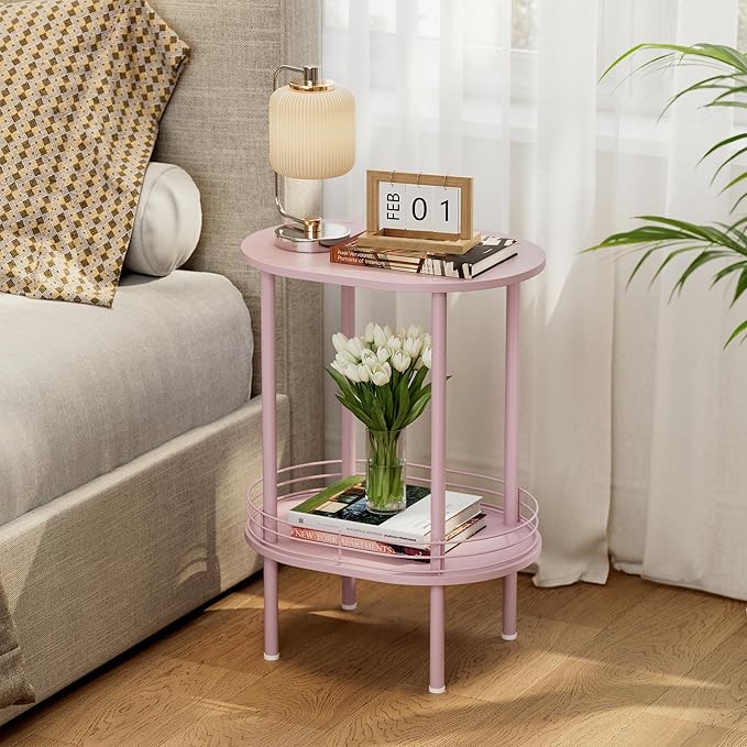 Small Modern Oval Side Table