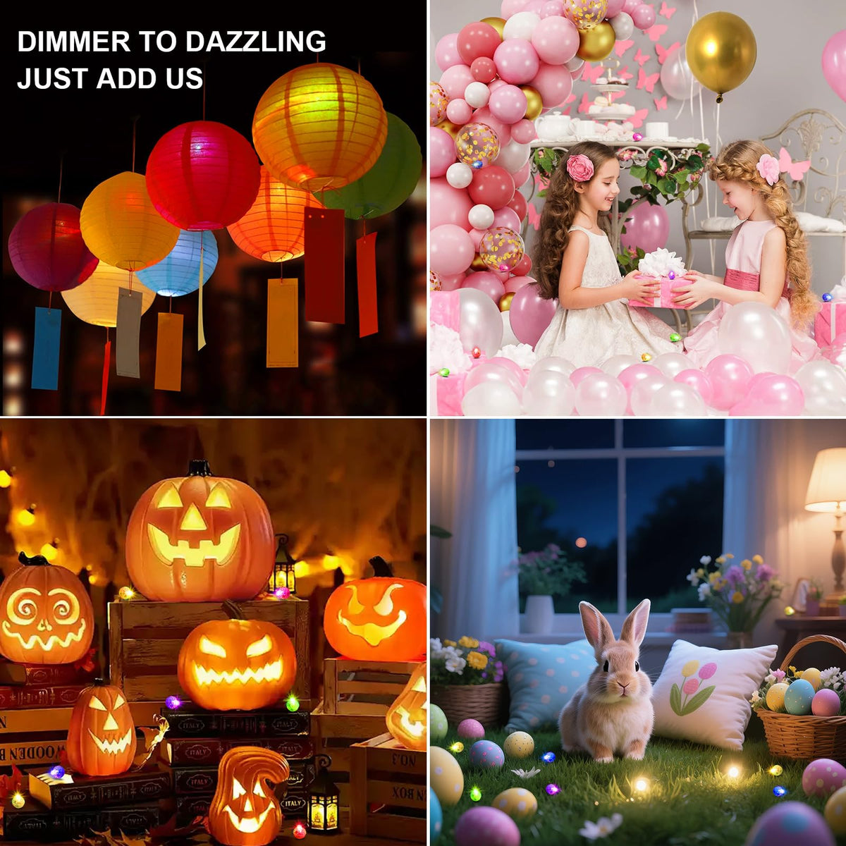 Aogist 100Pcs Purple Balloon Lights with Hook,Long Standby Time,Waterproof Mini Light for Birthday Party Wedding Christmas Halloween Easter Decorative (Steady)