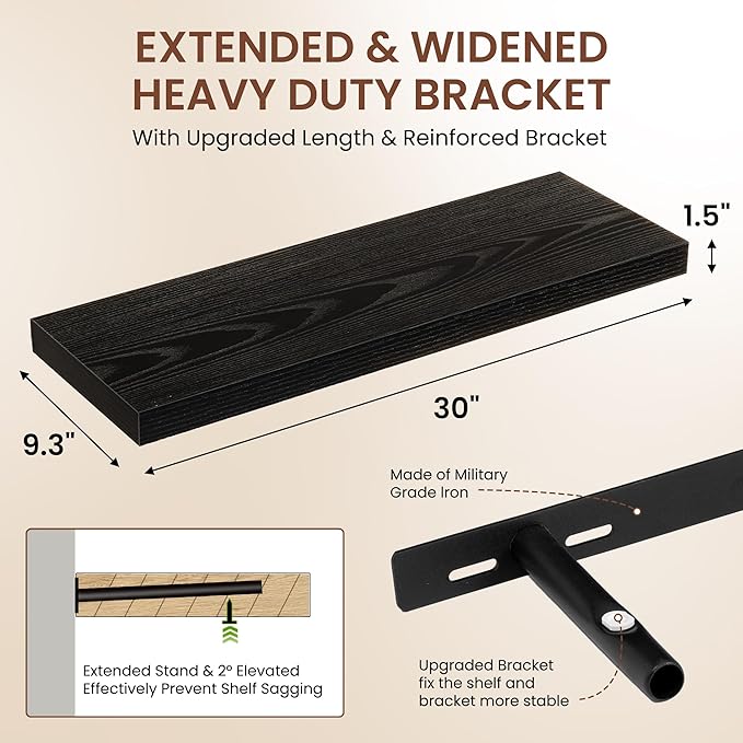 Dreamland 30 Inches Floating Shelves
