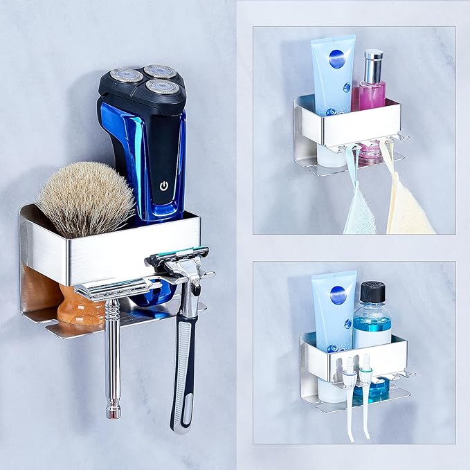 Toothbrush Head Holders, Electric Tooth Brush Head Holder, Adhesive Toothpaste