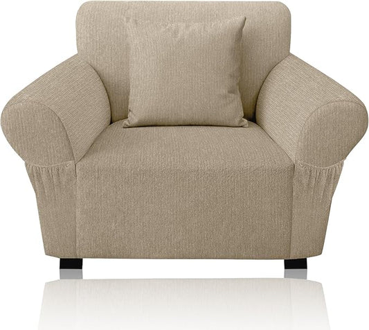 Armchair Slipcover with 1 Pillow Cover