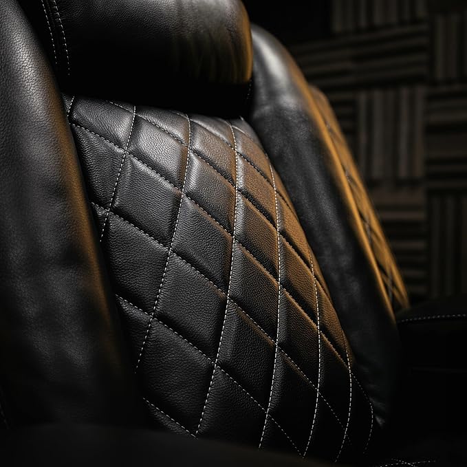 2-Piece Leather Power Recliner Sofa Set