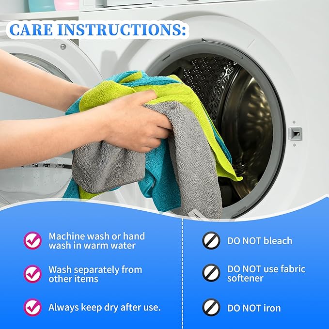 FIXSMITH Microfiber Cleaning Cloth