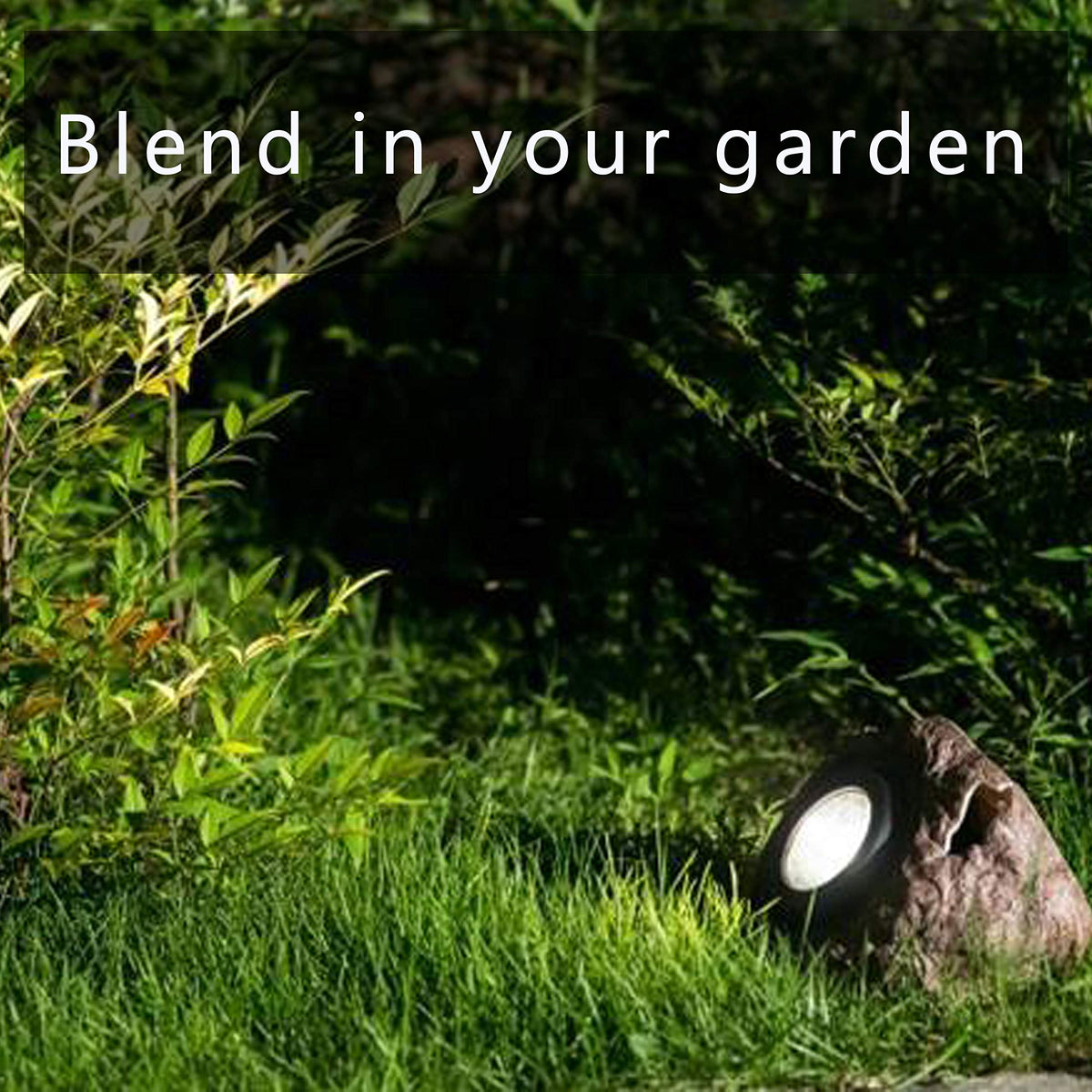 StarryMine Solar Rock Light Led 4 Pack Waterproof Garden Stone Lights Outdoor Landscaping Spotlights, Yard Patio Pathway Driveway …