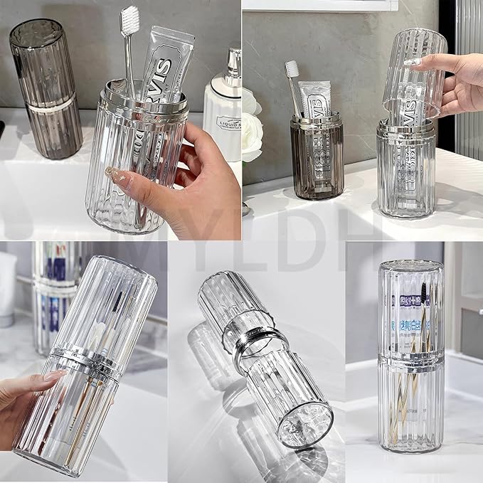Toothbrush Travel Case Portable Travel Toothbrush Holder, Large Travel