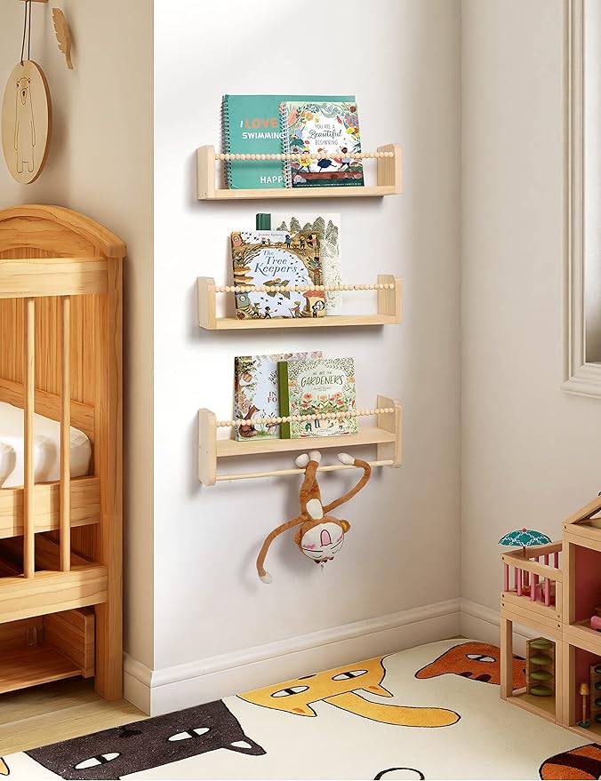 Maxpeuvon Nursery Floating Shelves