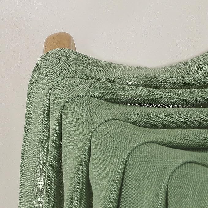 Chyhomenyc Semi Sheer Curtains 63 Inch Length 2 Panels