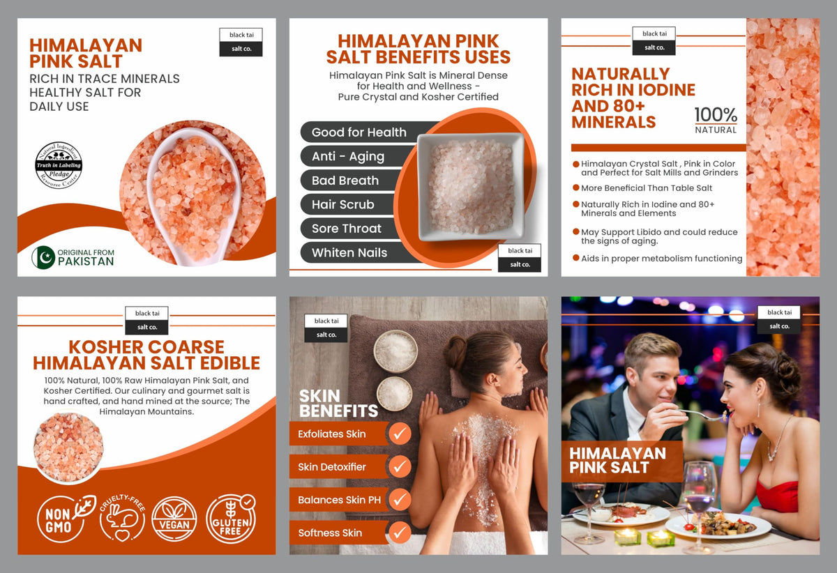 Himalayan Salt Massage Balls – 10 Pack | Natural Pink Salt Massage Spheres for Hot & Cold Therapy, Spa, Muscle Relaxation & Self-Care
