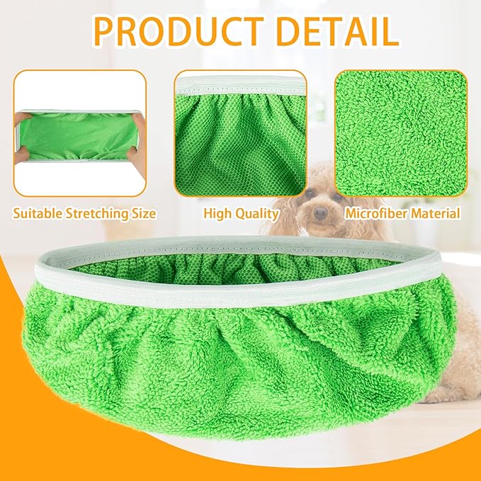 Reusable Dry Sweeping Cloths Microfiber Wet Mop Pads Compatible