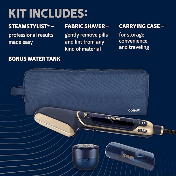Conair SteamStylist 3-in-1 Steam, Press and Iron Steamer