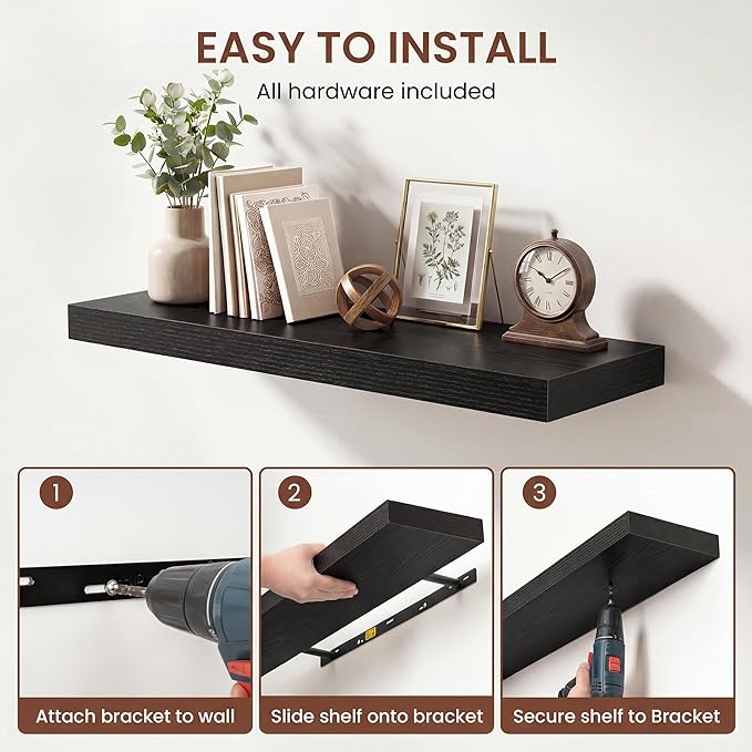 Dreamland 36 Inches Floating Shelves