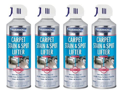 Blue Magic Carpet Stain & Spot Lifter - 22 oz. Aerosol Can (Pack of 4)