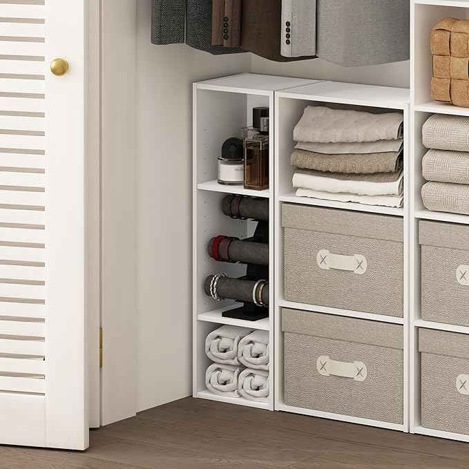 Furinno Fulda Book Shelf, 3-Tier Narrow Bookshelf, Bookcase
