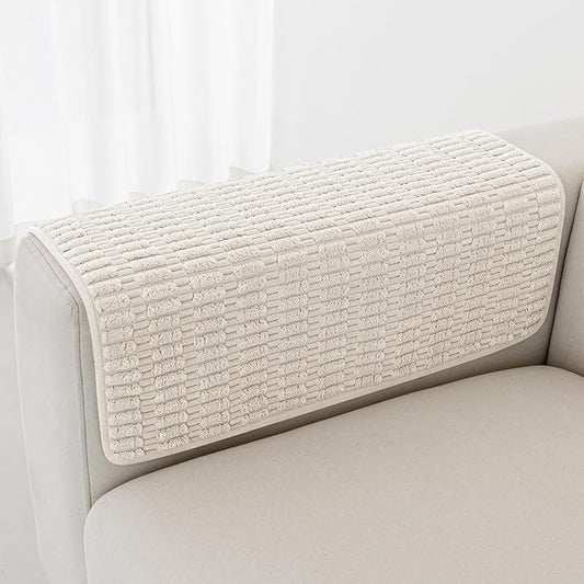 Foxdecor Couch Arm Covers Sofa Arm Cover, Arm Chair Covers Set of 2, Non-Slip