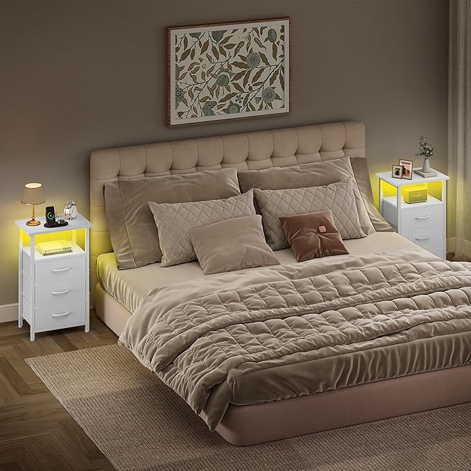Vagusicc Night stand Set 2