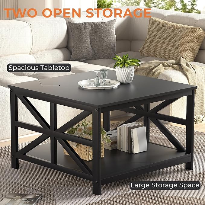 GreenForest Modern Living Room Coffee Table