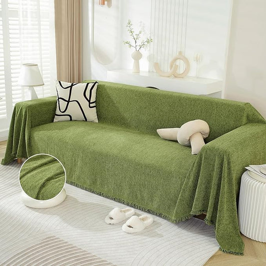 DREAMINGO Sofa Covers Herringbone Jacquard Modern Minimalism Couch Cover Wear