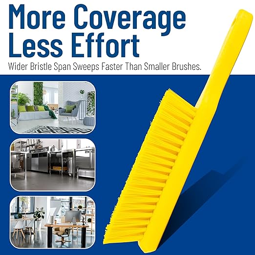 SPARTA Handheld Soft Counter Brush 8 Inch Bristle Span, Countertops, and
