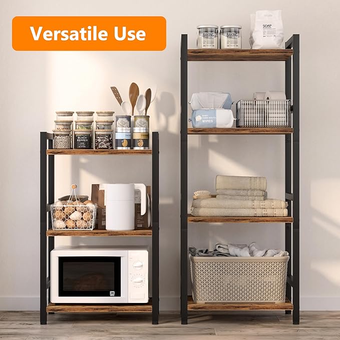 Book Shelf, 4 Tier Bookcase