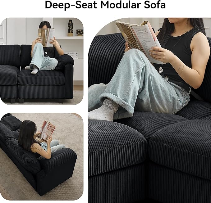 87'' U-Shaped Sectional Sofa