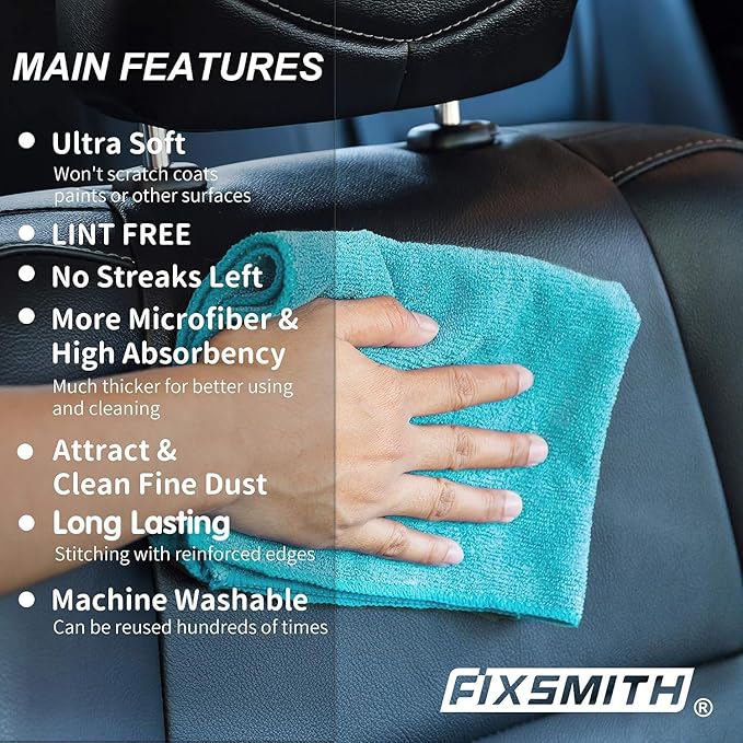 FIXSMITH Microfiber Cleaning Cloth