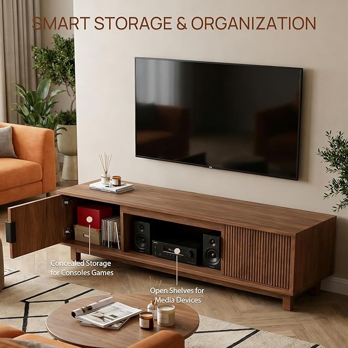 Alpen Mid Century Modern TV Stand