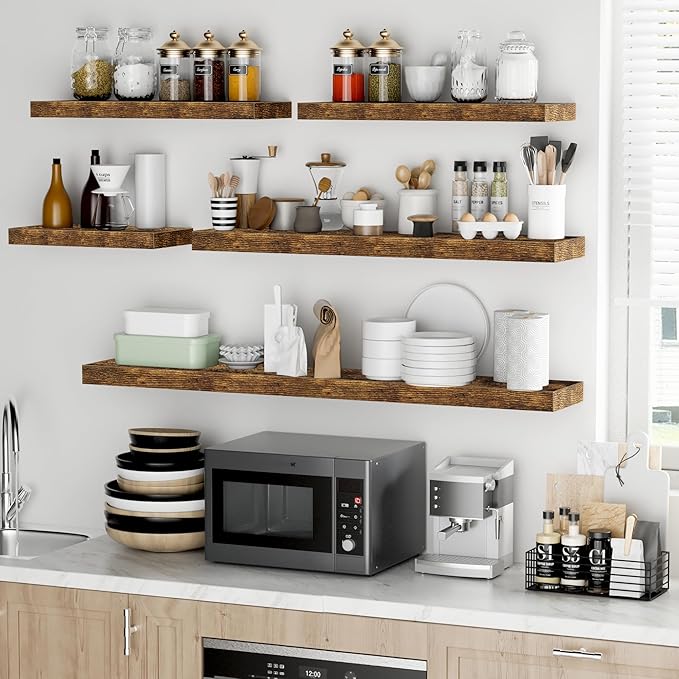 Fun Memories 36 Inch Floating Shelves