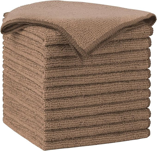 AIDEA Microfiber Cleaning Cloth-12PK, Soft Microfiber Towels
